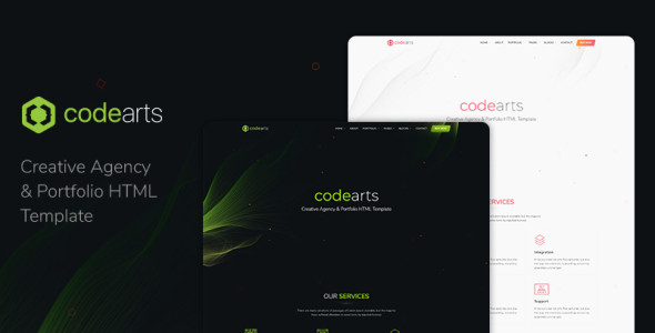 Codearts — Creative Agency &amp; Portfolio