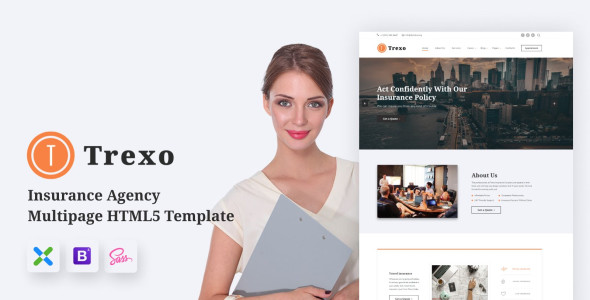 Trexo - Insurance Agency HTML5