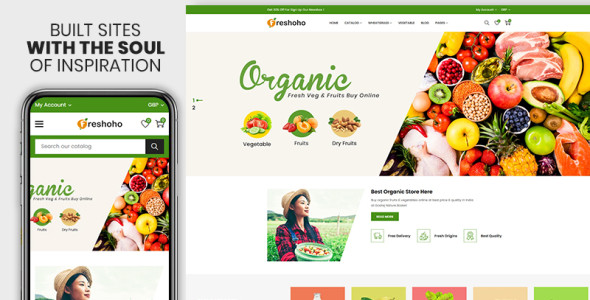 Freshoho - Vegetables &amp; Fruits Premium