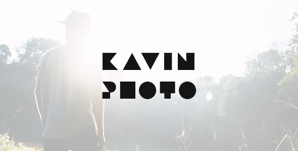 Kavin - Photography Blog Joomla Template