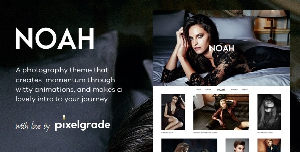 NOAH - A Witty Photography WordPress Theme