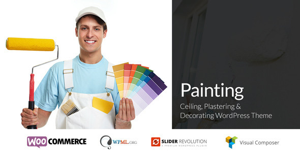 Painting - Ceiling & Decorating WordPress Theme
