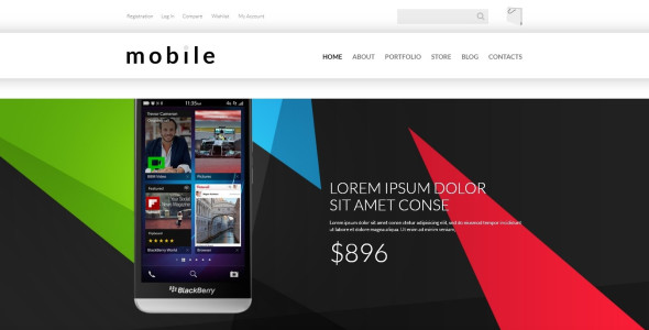Free Mobile Gear Store WooCommerce Theme