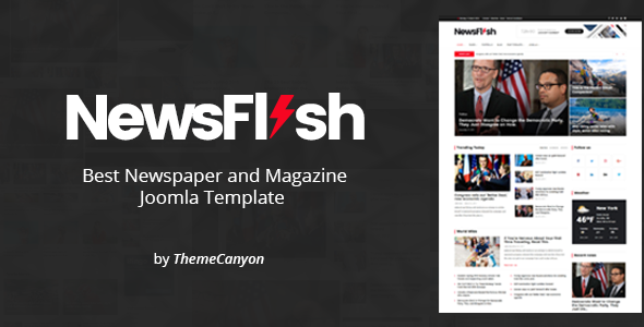 NewsFlash - Joomla News & Magazine Template