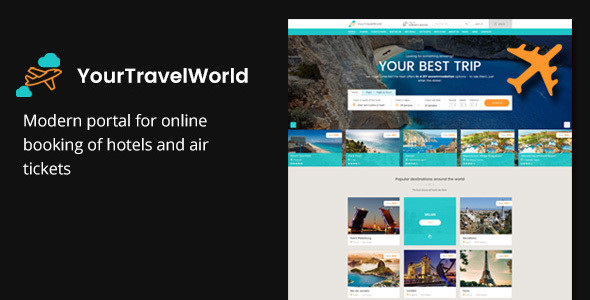 Your Travel World — Online Travel Booking HTML Template