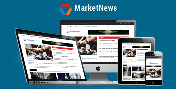 MarketNews - Responsive Financial & Business News Joomla Template