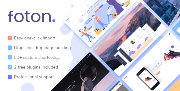 Foton - A Multi-concept Software and App Landing Theme