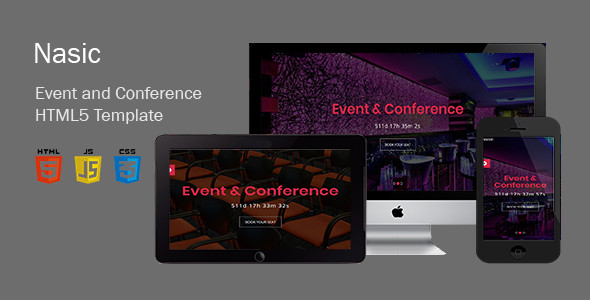 Nasic-Event & Conference Html5 Template
