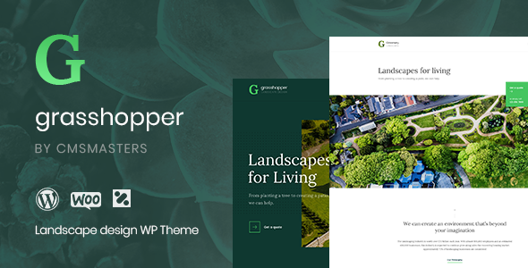 Grasshopper - Landscape Design and Gardening Services WP Theme