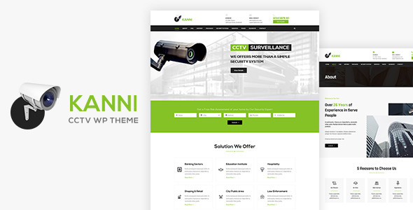 Kanni CCTV WordPress Theme