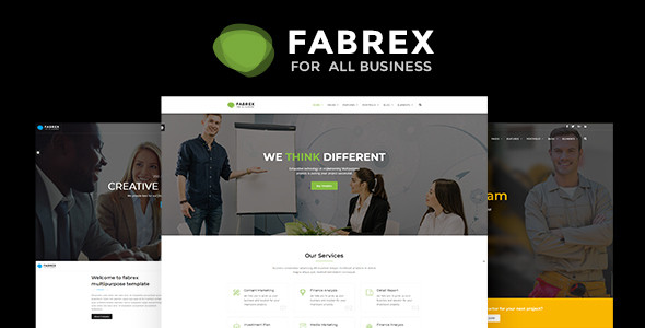 Fabrex - Business Multipurpose and Corporate Template