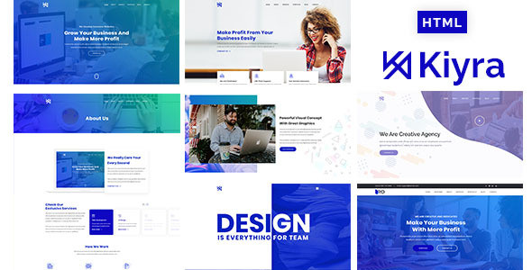 Kiyra - Creative Agency HTML5 Template