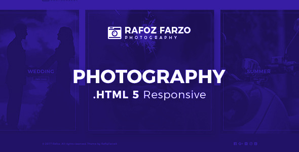 Rafoz Photography HTML Template