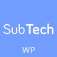 SubTech - Digital Marketing and Software Consulting WordPress Theme