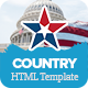 Country - Political HTML Template
