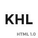 KHL - Modern, Multipurpose, Minimal HTML5 Template