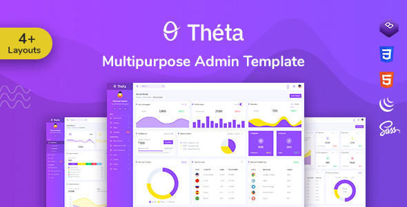 Theta - Responsive Admin Dashboard Template