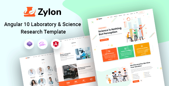 Zylon - Angular Research & Laboratory Template