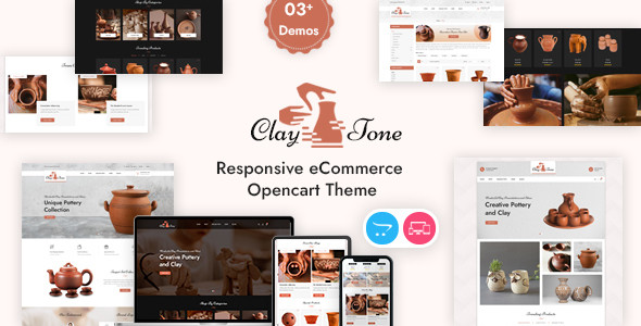 Claytone - Responsive OpenCart Theme