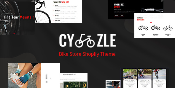 Cyzle - Cycle, Bike, Accessories Store Shopify Theme
