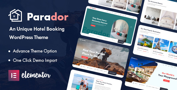 Parador - Hotel Booking WordPress Theme