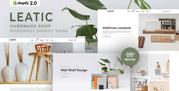 Leatic - Handmade Shop Responsive Shopify Theme