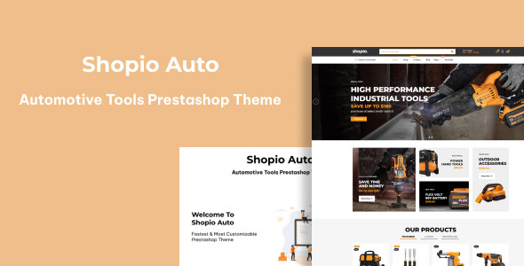 Leo Shopio Auto - Automotive Tools Prestashop Theme