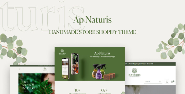Ap Naturis - Handmade Store Shopify Theme