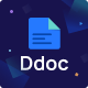 DDoc - Documentation and Knowledgebase HTML Template