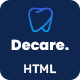Decare - Dentist & Dental Clinic HTML Template