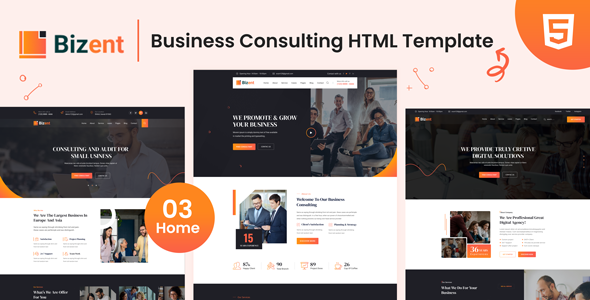 Bizent - Business Consulting HTML Template