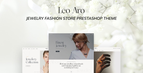 Leo Aro - Creative Luxury Jewelry Store Prestashop Theme