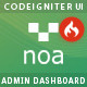 NOA – Codeigniter Admin & Dashboard Template