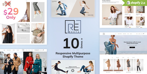 Reeta - Responsive Multipurpose Shopify Theme