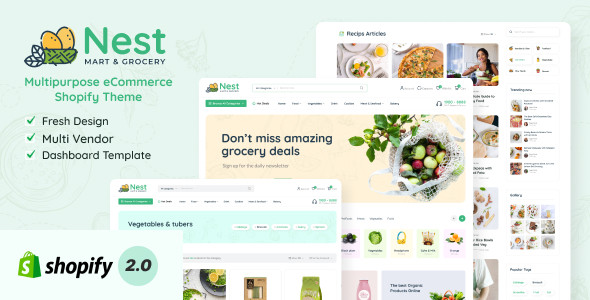Nest - Multipurpose eCommerce Shopify Theme