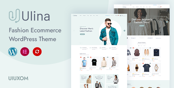 Ulina - Fashion Ecommerce Responsive WordPress Theme
