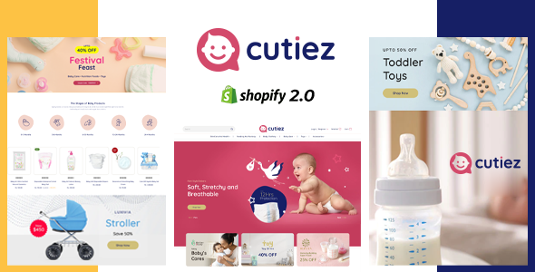Cutiez - Babies Store Shopify Theme