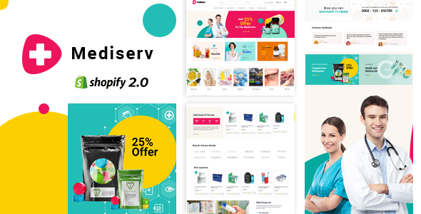 Mediserv  - Medical Store Shopify Theme