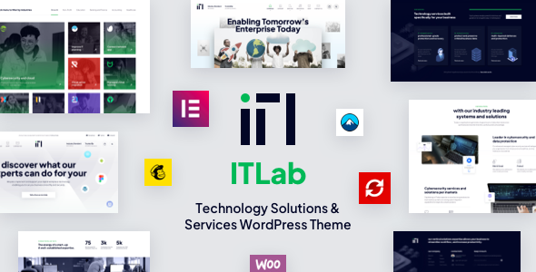 ITLab – Technology Solutions & Services WordPress Theme