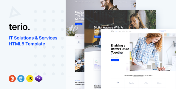 Terio - IT Solutions & Services Template