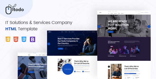 Itodo - IT Solutions & Services Company Template