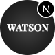 Watson - Personal Portfolio React NextJS Template
