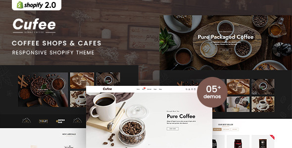 Cufee - Coffee Shops & Cafes Shopify Theme