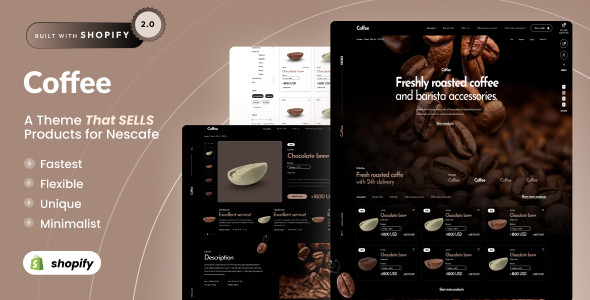 Coffee - Shopify 2.0 eCommerce Theme