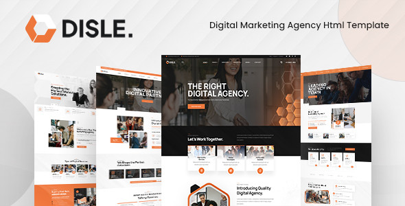Disle - Digital Marketing Agency HTML Template