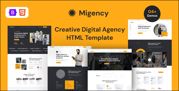 Migency - Creative Digital Agency HTML Template