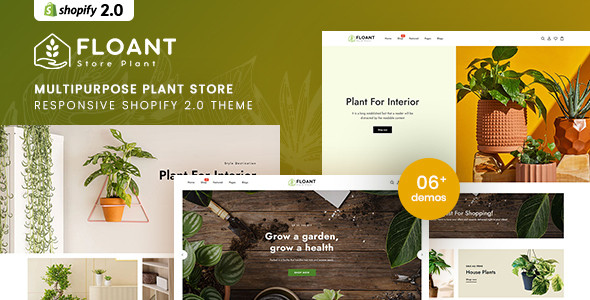 Floant - MultiPurpose Plant Store Shopify 2.0 Theme