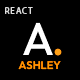 Ashley - React NextJS Creative Portfolio Template