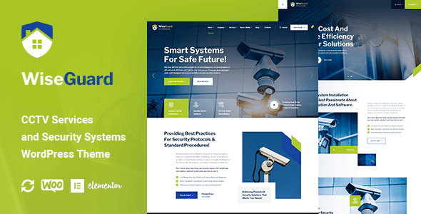 WiseGuard - CCTV and Security Systems WordPress Theme