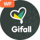 Gifall - Charity Non Profit WordPress Theme